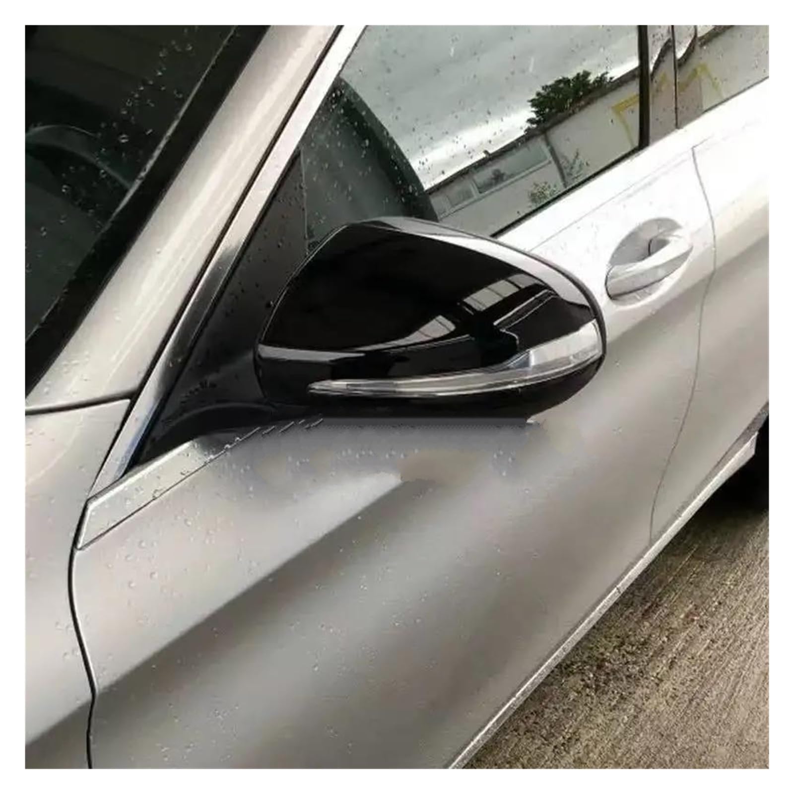 Freccia Specchietto Copertura Dello Specchio Posteriore Indicatore Di Direzione Della Lampada Luce Per Mercedes Per Benz C GLC S E Classe W205 X253 W222 W213(Light Black Right)