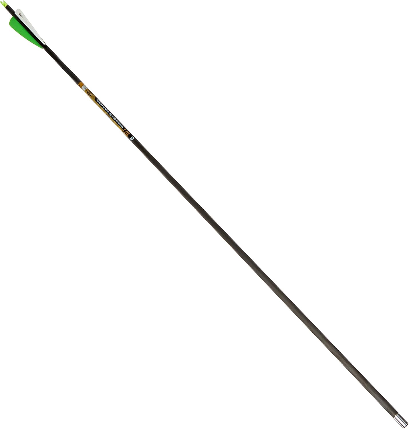 Gold Tip Kinetic Big Game Hunter Arrows with 4-Inch Vanes (Pack of 12), Black