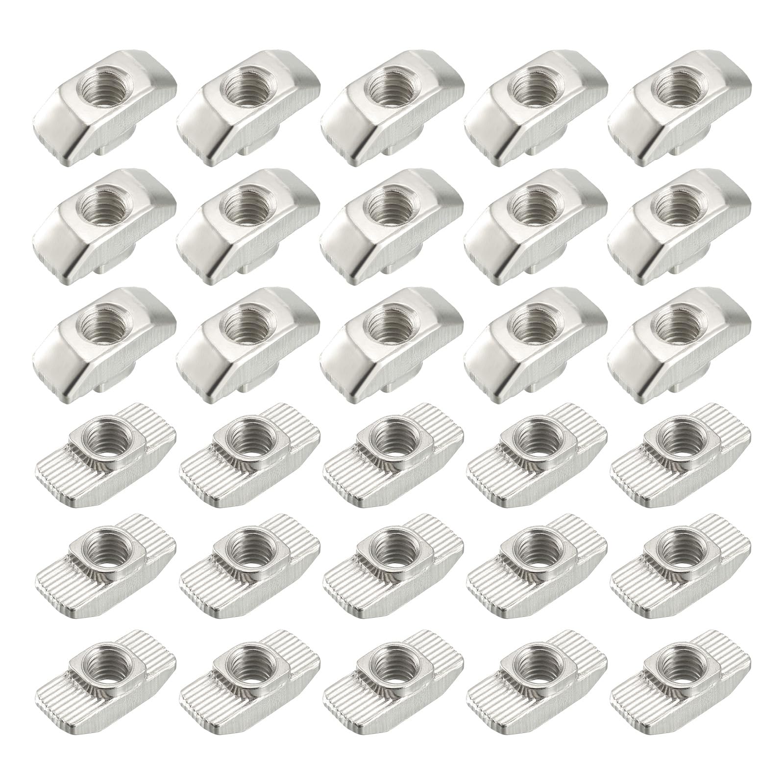 METALLIXITY Sliding T Slot Nuts (M6 Thread) 30pcs