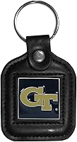 Vista 35 de Siskiyou Sports NCAA unisex-adult Square Leather Key Chain