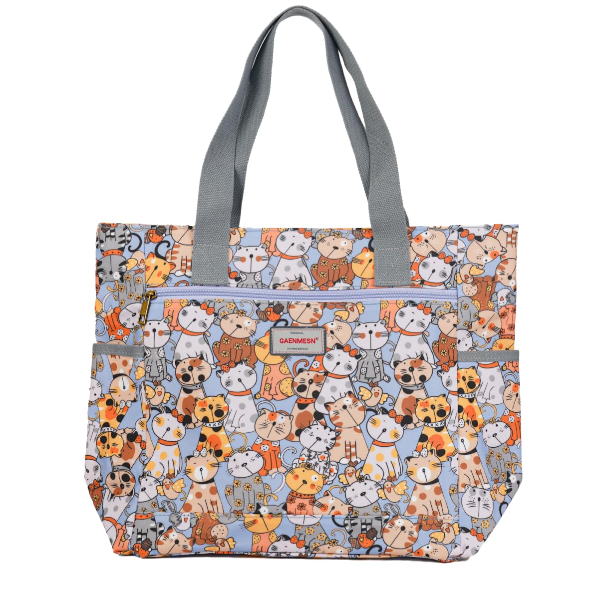 GAENMESN Women's Lightweight Waterproof Tote Bag Durable Designer Handbag with Zipper Travel Commute Everyday Use