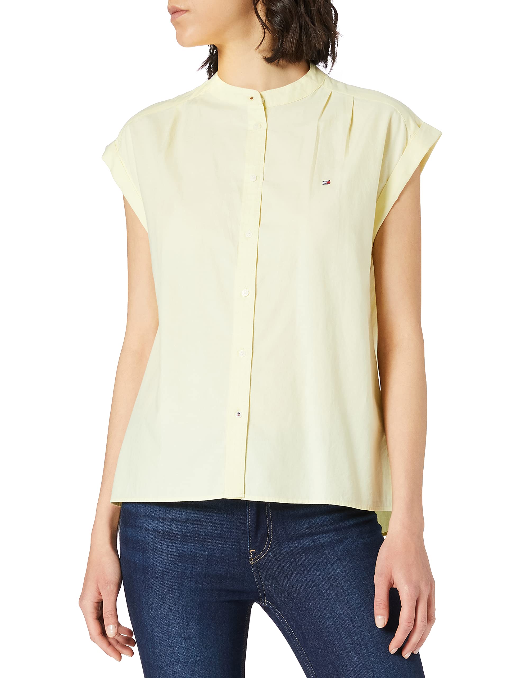 Tommy Hilfiger Oxford Relaxed Shirt NS Camisa para Mujer