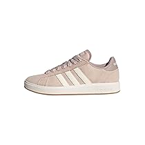 adidas Uomo Grand Court Base 00s Shoes, Wonder Taupe, off White, Grey, 48 EU