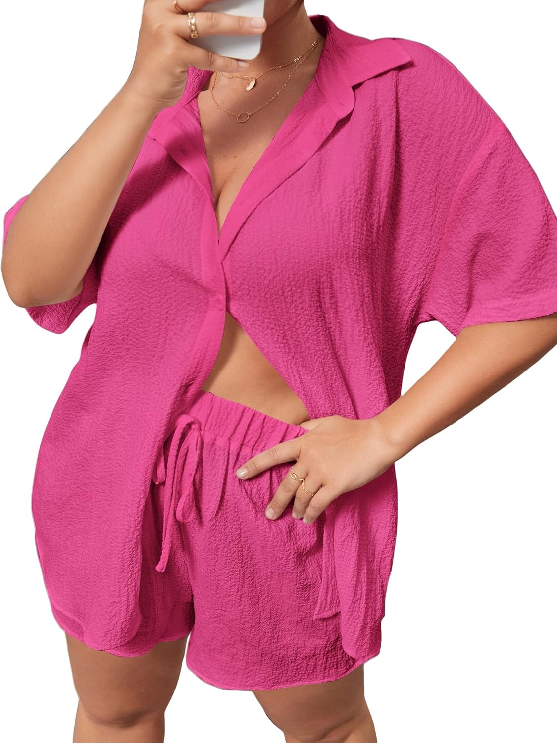 Encuentro Moda Blusas Y Camisas Tallas Grandes Conjunto De Blusa Y