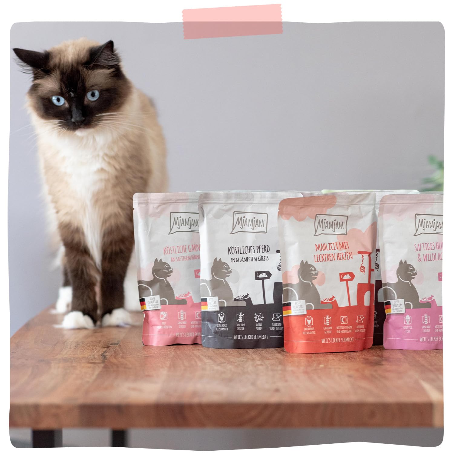 MjAMjAM - Premium natvoer voor katten - Quetschie - Chicks