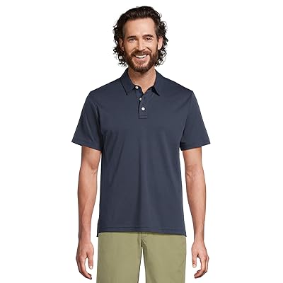 L.L.Bean Comfort Stretch Performance Short Sleeve Polo Slightly Fitted Men