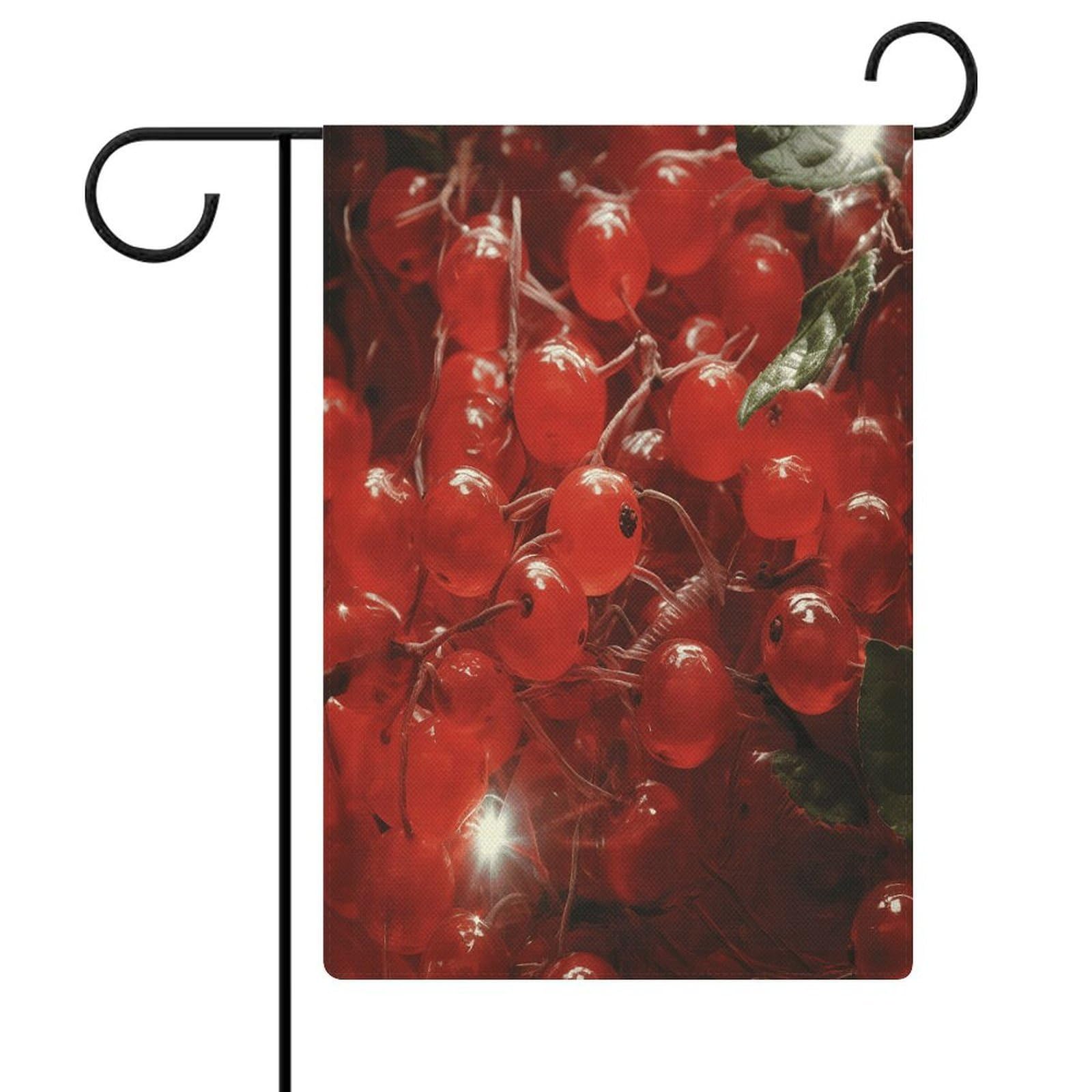 Bandera de jardín resistente a las arrugas con acabado textil premium de verano