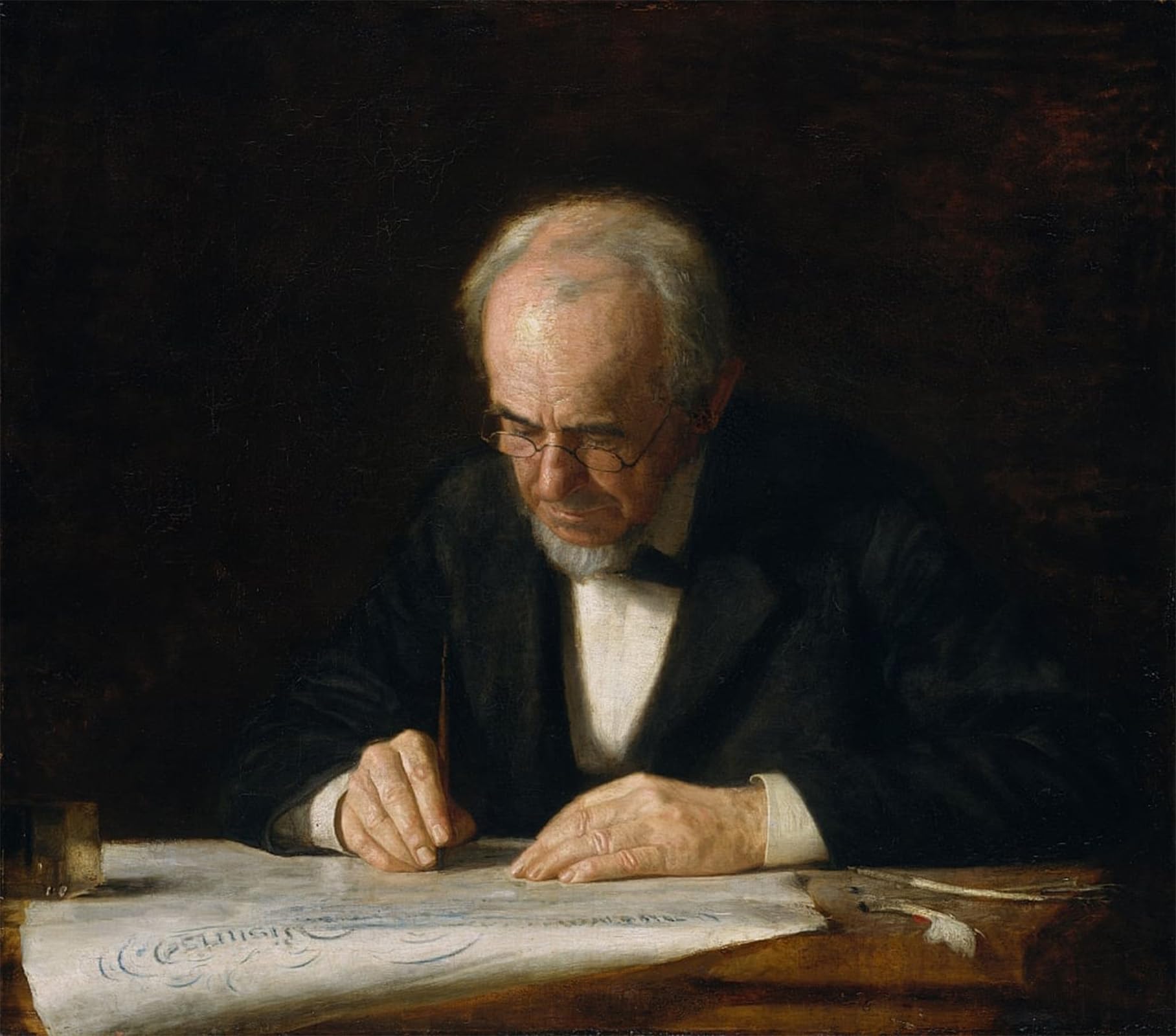 Póster de lienzo Eakins de 60x90cm para decoración de dormitorio 5
