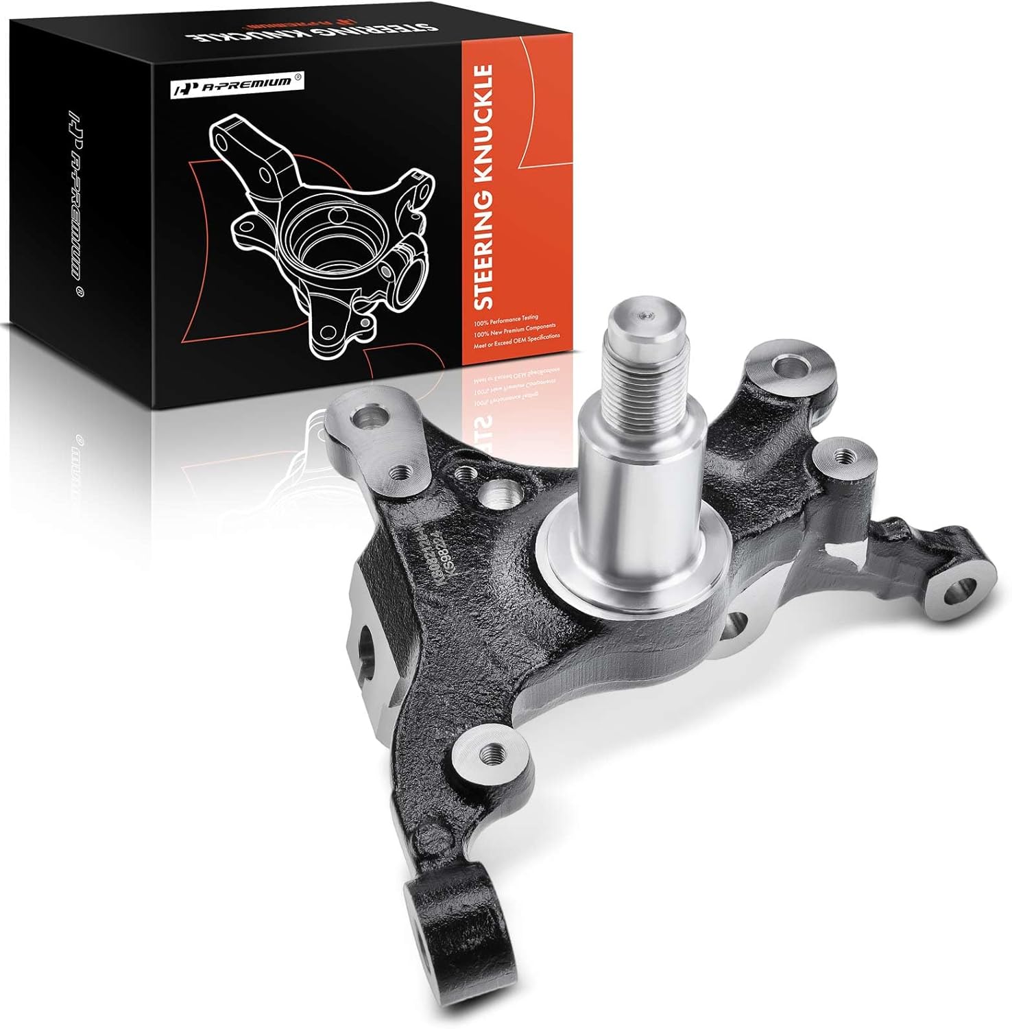 A-Premium Front Right Suspension Steering Knuckle Compatible with Ford Mustang 2005-2010, Passenger Side