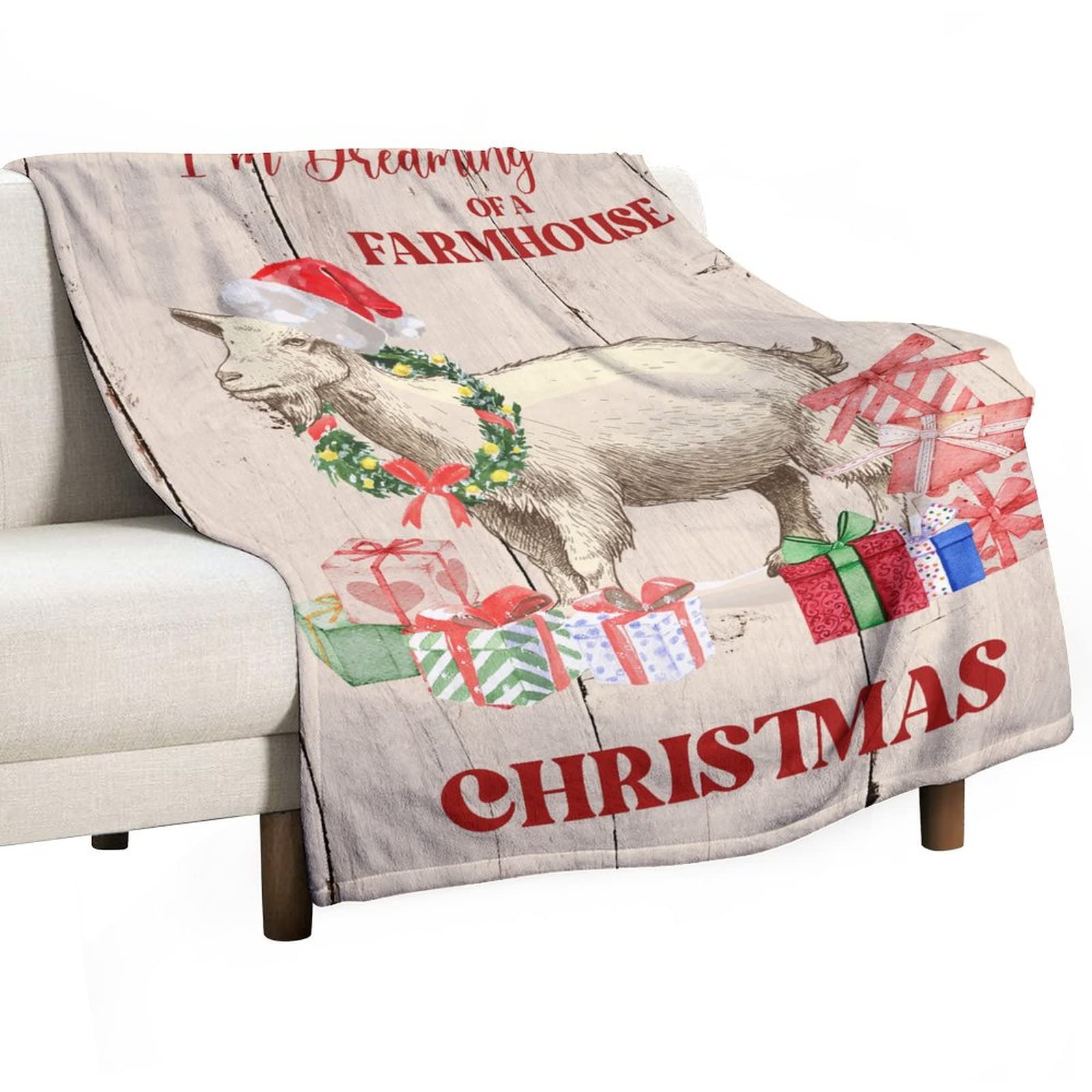 Couverture pelucheuse de Noël pour adultes : oubliez les nuits froides