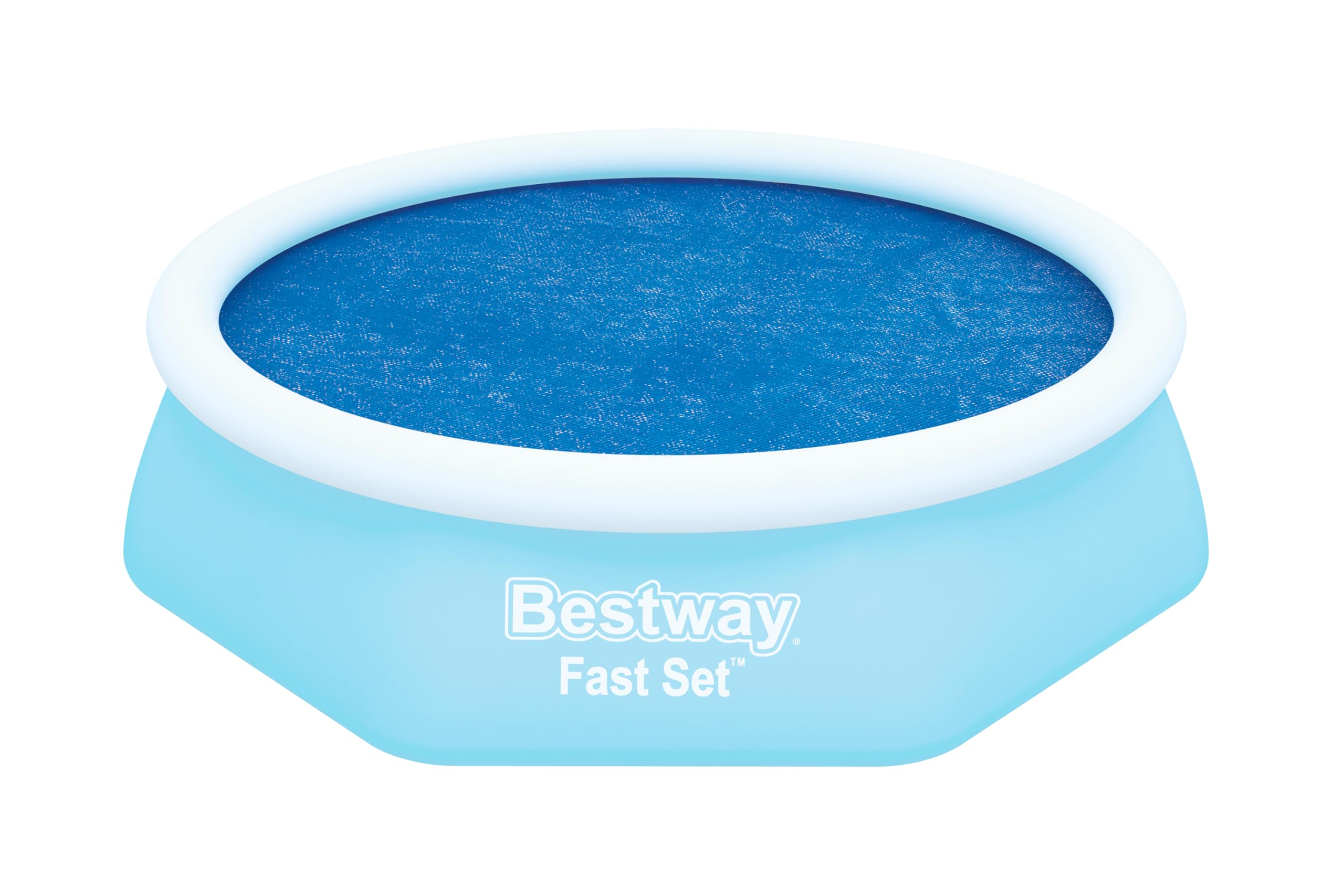Bestway Plandeka solarna PE Ø 210 cm, niebieska, okrągła