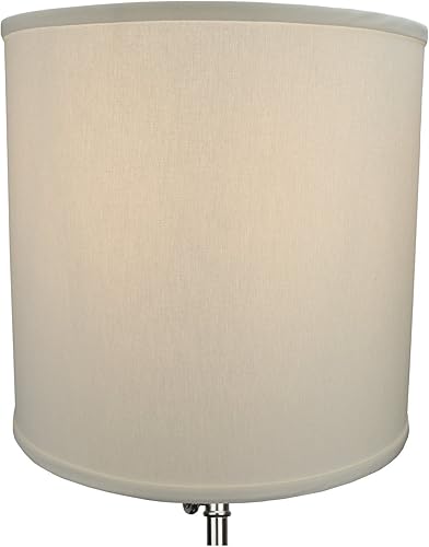 Miniatura 3 de FenchelShades.com Pantalla de tambor cilíndrico de 14 pulgadas de diámetro superior x 14 pulgadas de diámetro inferior de 14 pulgadas de altura,