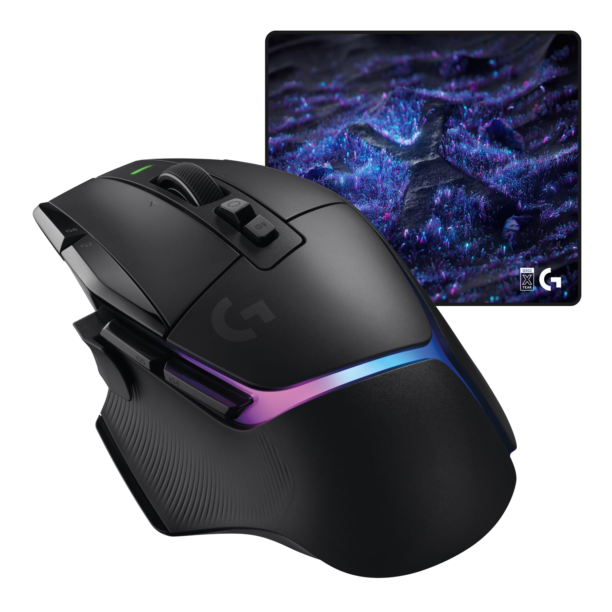 Amazon.co.jp: 【 G502 10周年 ゲーミングマウス マウスパッド セット  