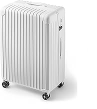 [Yuweijie] Innovated with incredible lightness technology! Suitcase, Carry-on Case, 4.0 lbs (1.8 kg), Ultra Lightweight, Hard Carrying Bag, Premium PC Material, Feather-Grade Interior Lining, TSA Lock, 360 Degree Rotation, Quiet Double Caster for Business