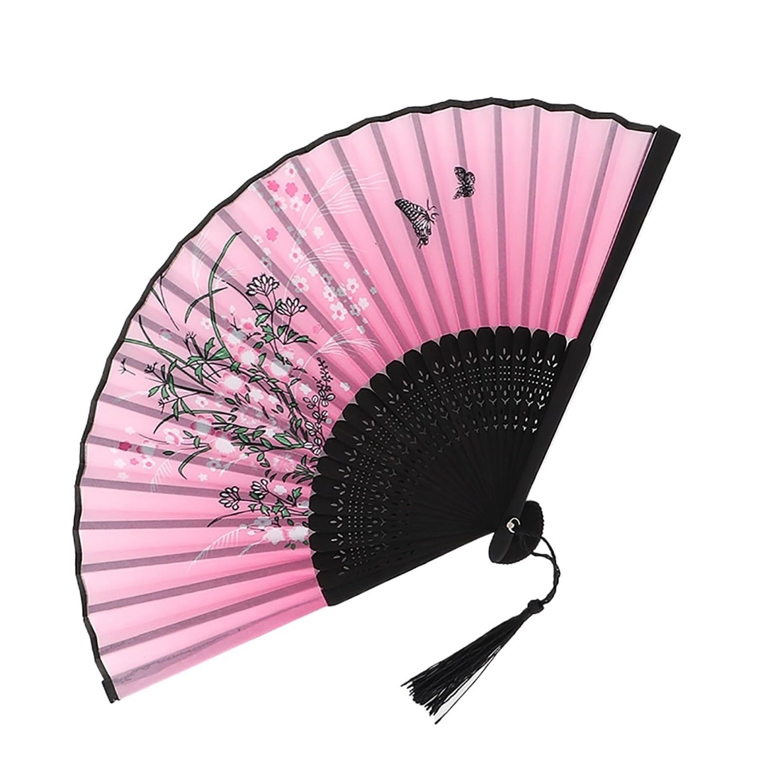 Dcuipg Color5 5Pcs Antique Folding Fan For Party