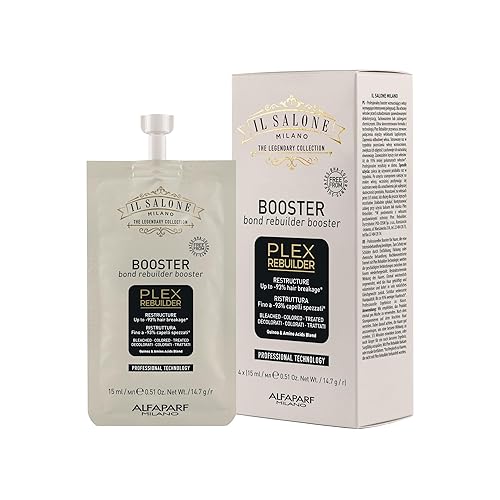Il Salone Milano Reconstructor profesional Plex Rebuilder Booster para cabello decolorado, teñido y tratado, restaura y reestructura, reconstructor