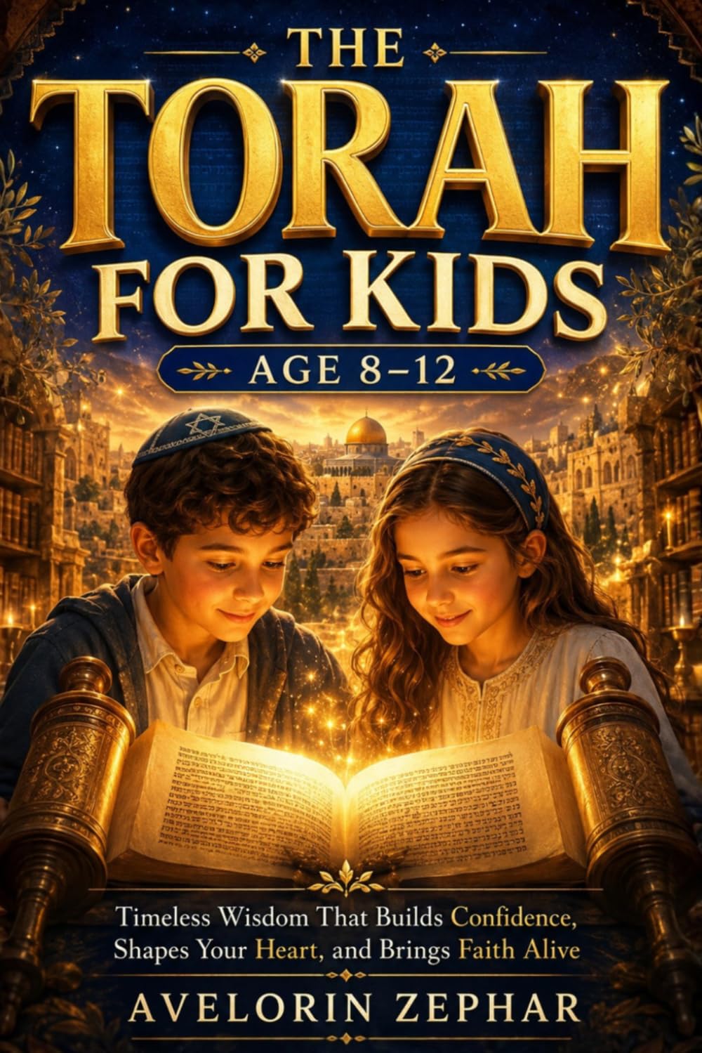 The Torah For Kids Age 8-12: Timeless Wisdom That Builds Confidence, Shapes Your Heart, and Brings Faith Alive