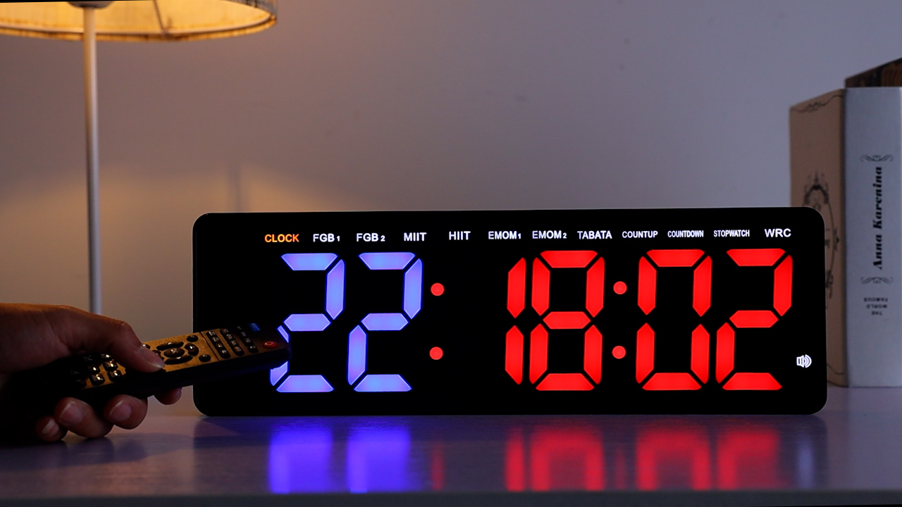 AnExer Timer da Palestra LED Timer Allenamento a Intervallo 13 Grande
