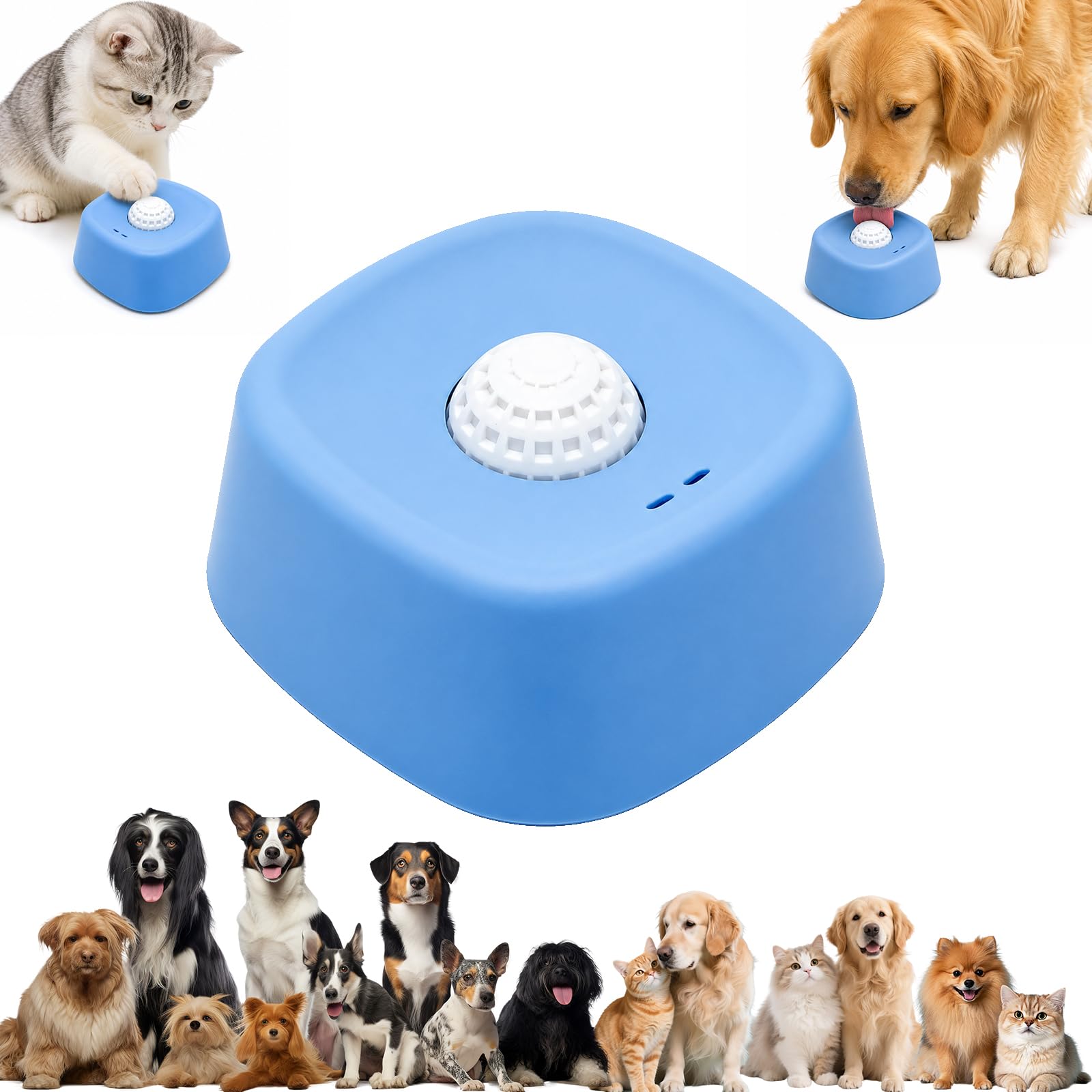 BZURTER Dog Lick Bowl with Ball, Anti-Slip Dog Lick Bowl