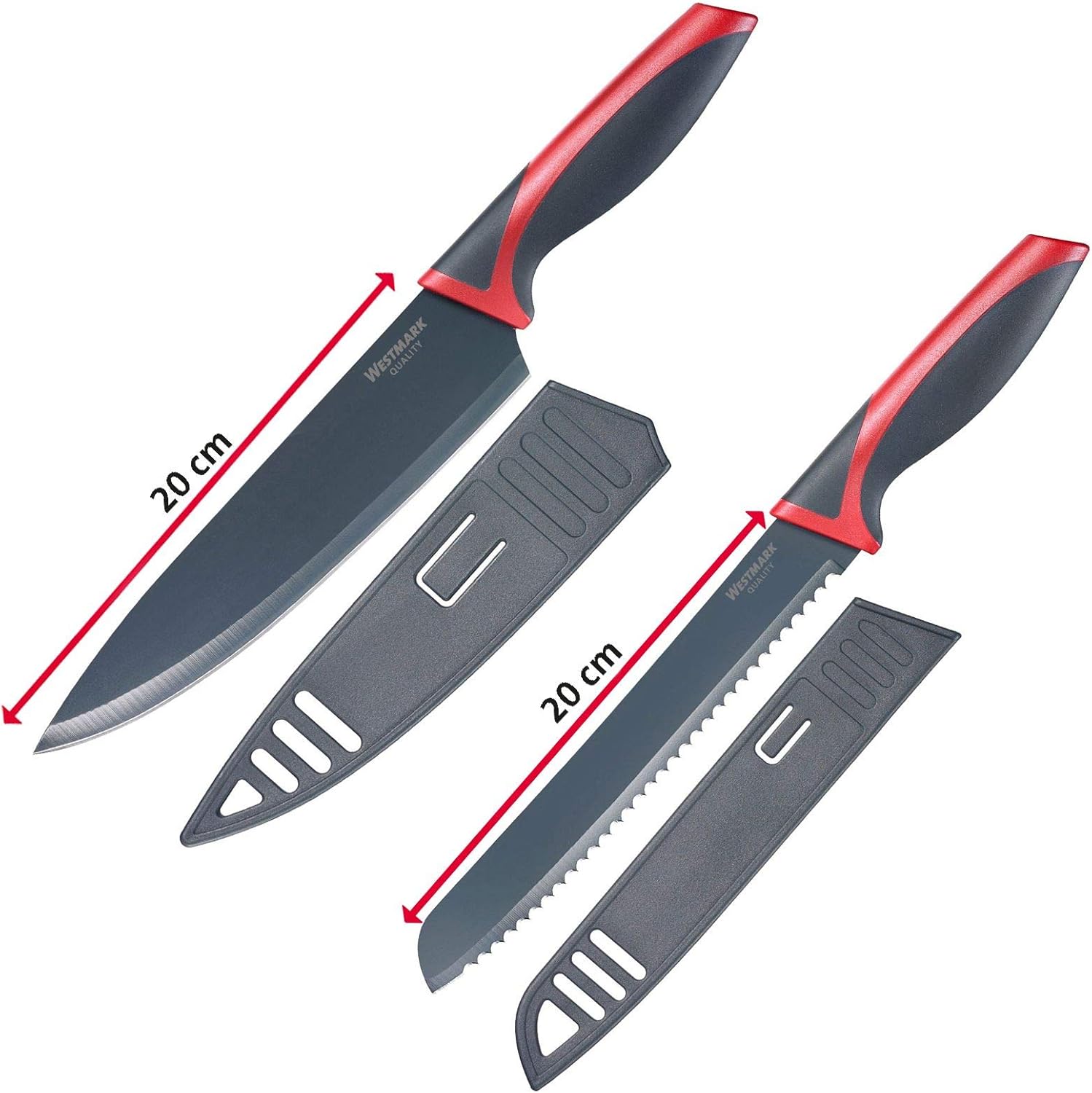 Westmark Kitchen Utensil Set Plastic Chopping Board Knife