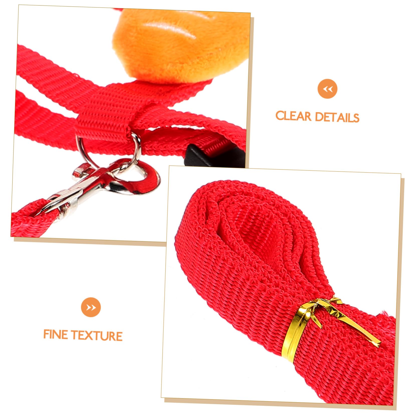 Levemolo Adjustable Harness Leash Set Small Animal Walking Harness Comfortable Pet Supplies