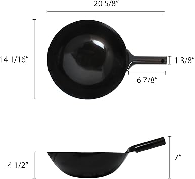 Thunder Group Taiwan Wok, 14-Inch