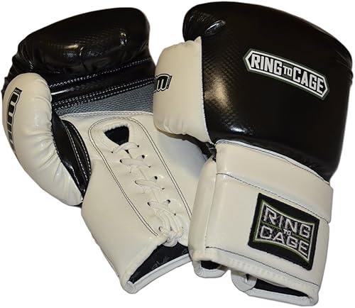 Miniatura 2 de 2.0 Deluxe MiM-Foam Sparring Guantes de boxeo  Cordones  16oz