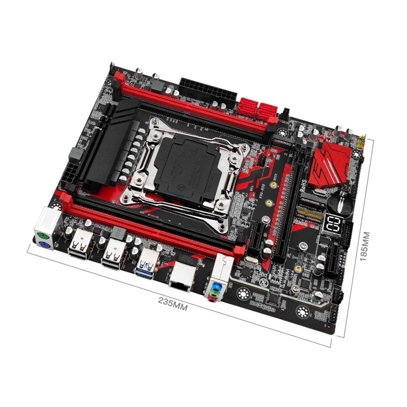 Scheda madre Fit For MACHINIST X99 E5-RS9 Scheda madre Xeon E5 V3V4 2011-3 DDR4