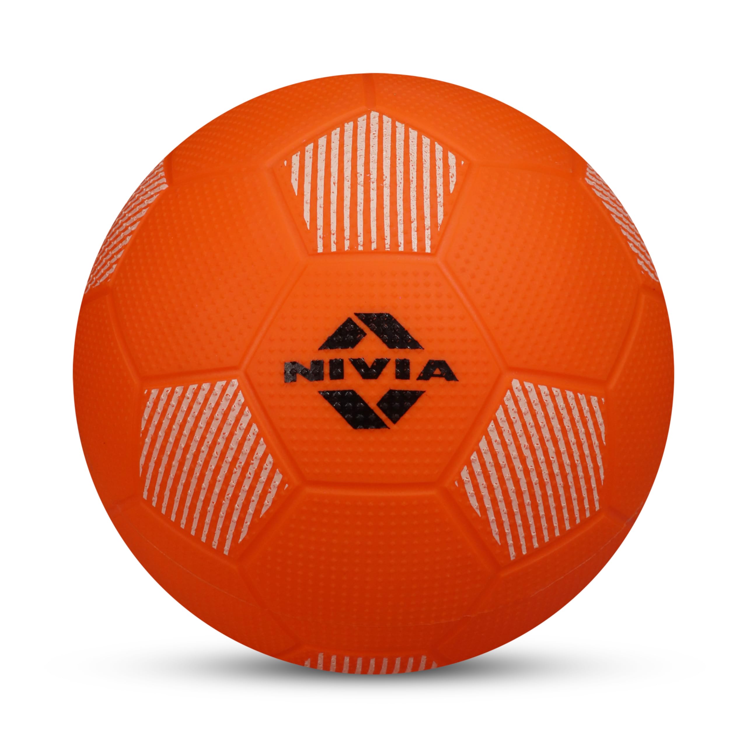 Nivia Home Play Mini Football for Kids, Soft & Lightweight Toy Ball, Safe for Indoor Play, Size - 1 (Orange), Pack of 1