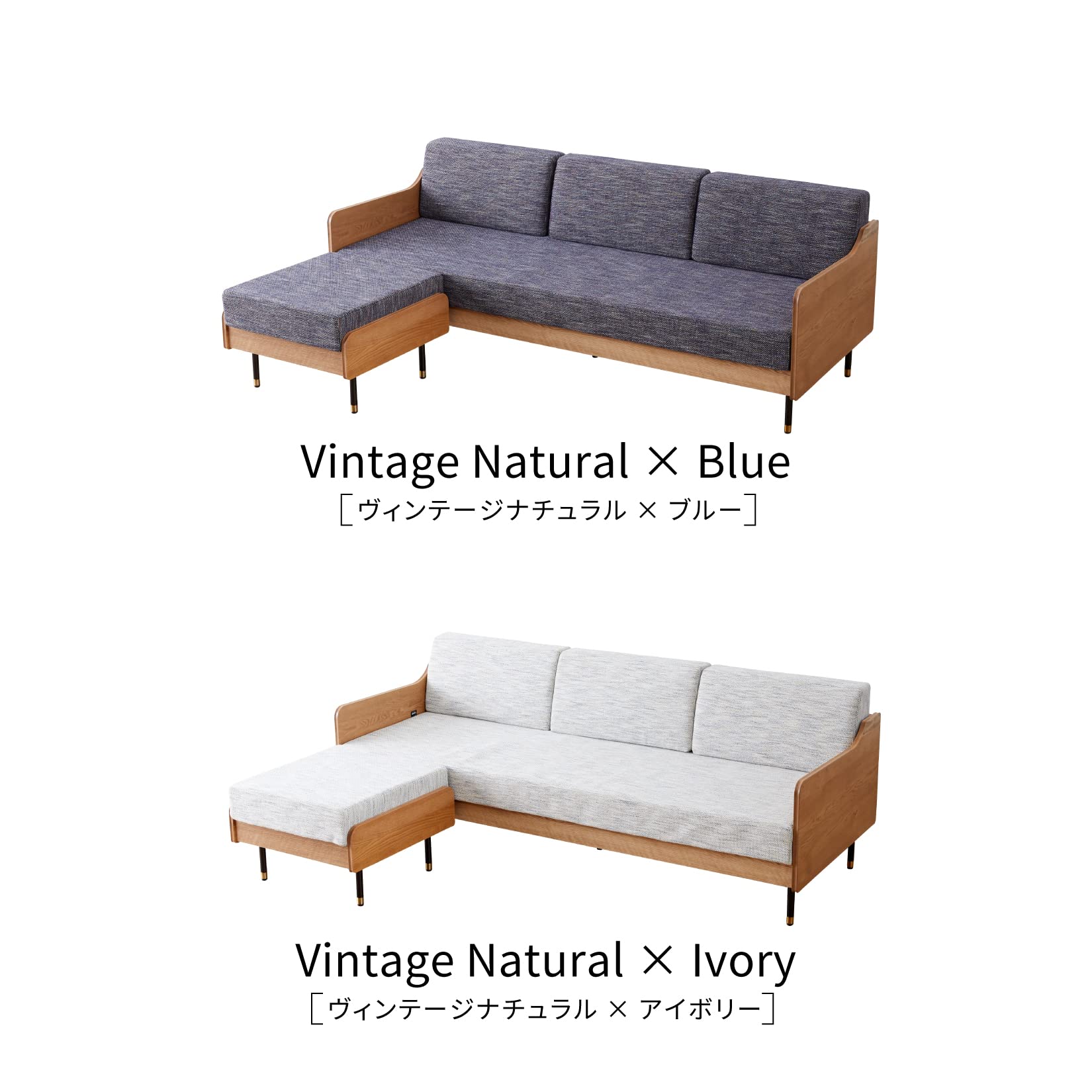 Amazon｜大川家具 モーブル 日本製 カウチ ソファ 3人掛け 完成品 洗濯