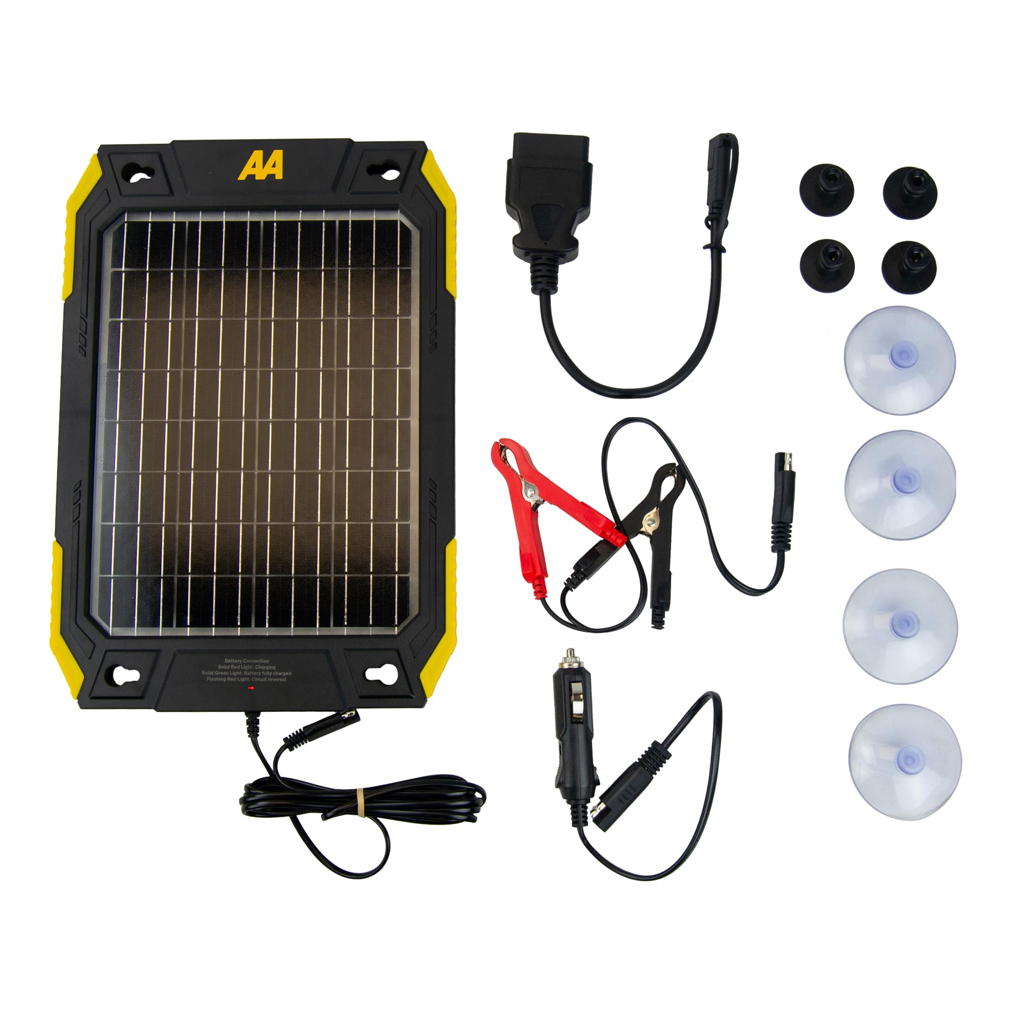 AA 13 W Solar-Batterie-Ladegerät