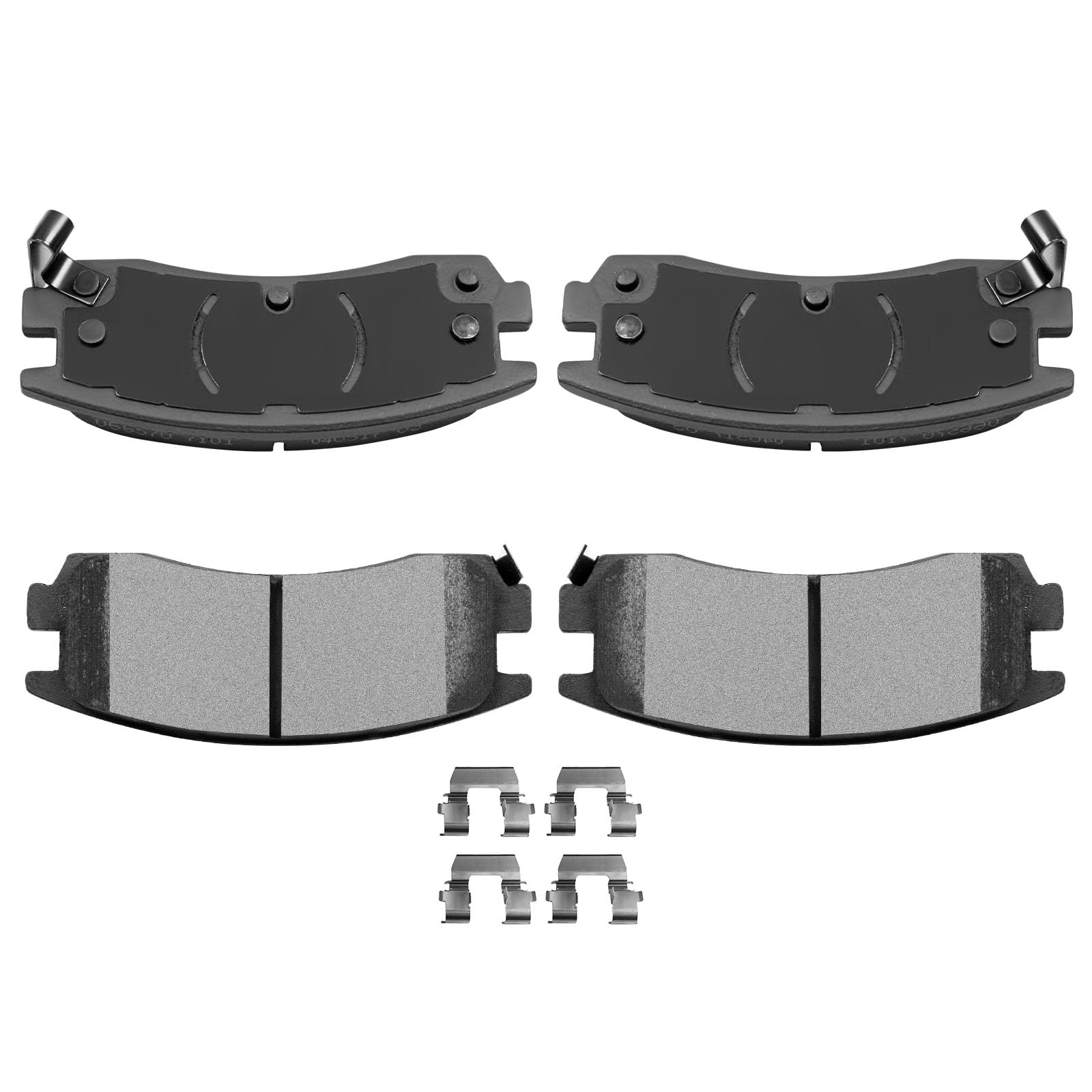 AUTOMUTO Rear Ceramic Brake Pads Kits D714 For Buick For LeSabre 2000-2005