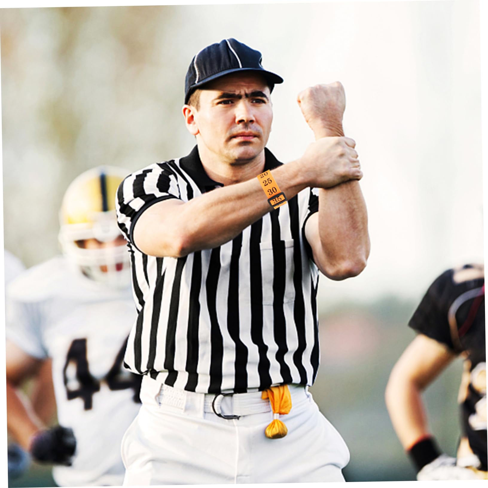 Toddmomy Completo per Arbitri Calcio Kit Professionale con Flagi Fischietti e Indicatori per Allenamenti e Partite Giovanili