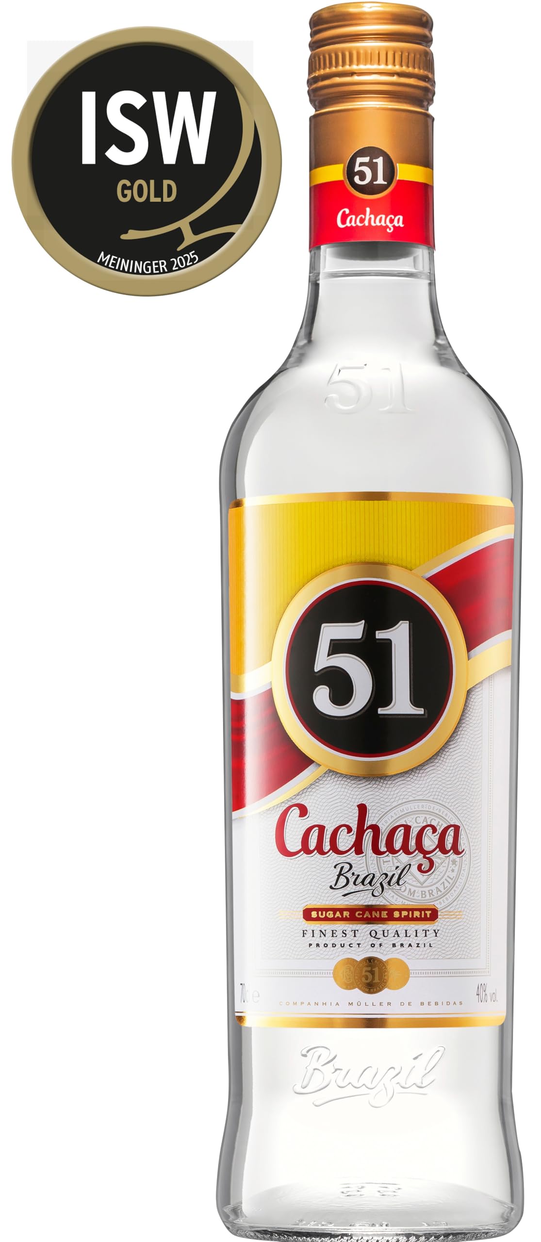 51 Cachaca Brazil - Das Original aus Brasilien (1 x 0.7 l)