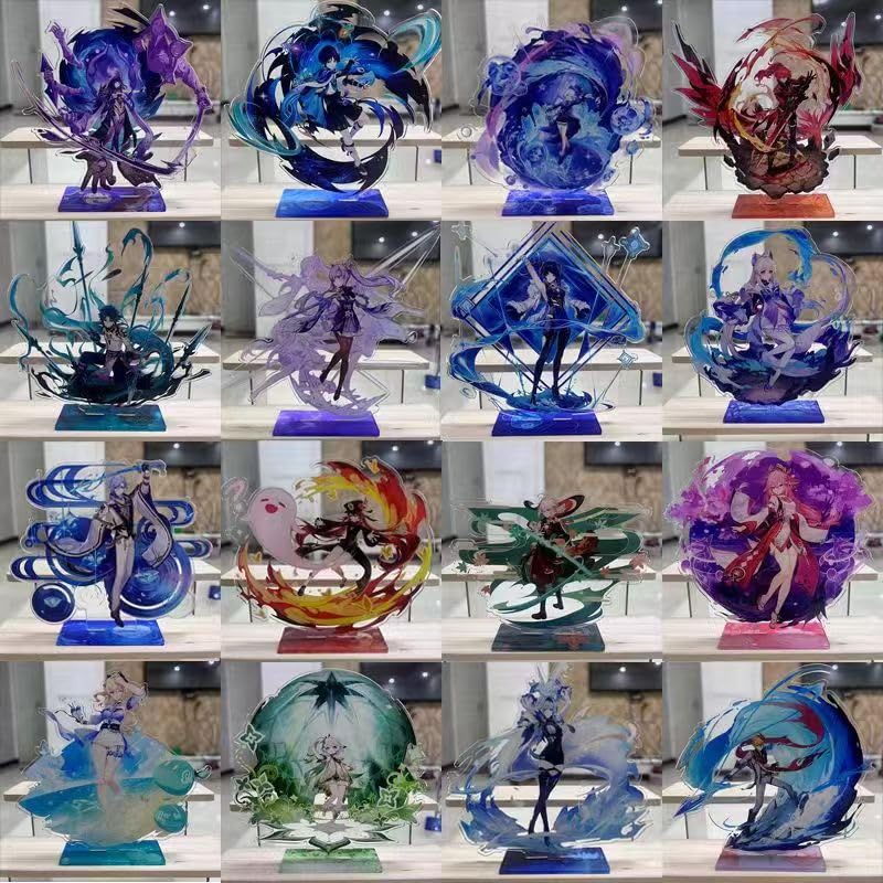 Amazon.co.jp: junweideyi ゲームフィギュア 15cm アクリル 