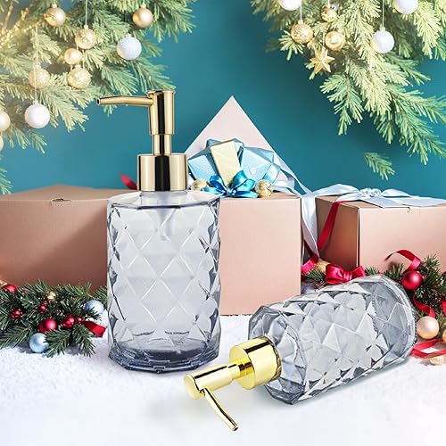 Miniatura 2 de Dispensador de jabón con bomba dorada, dispensador de jabón líquido de manos recargable para baño, jabón de manos, jabón para platos para cocina