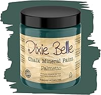 Vista 297 de Dixie Belle Paint Company - Pintura con acabado de tiza para muebles, color blanco lino (Drop Cloth), 8 fl oz, pintura mineral color blanco lino mate