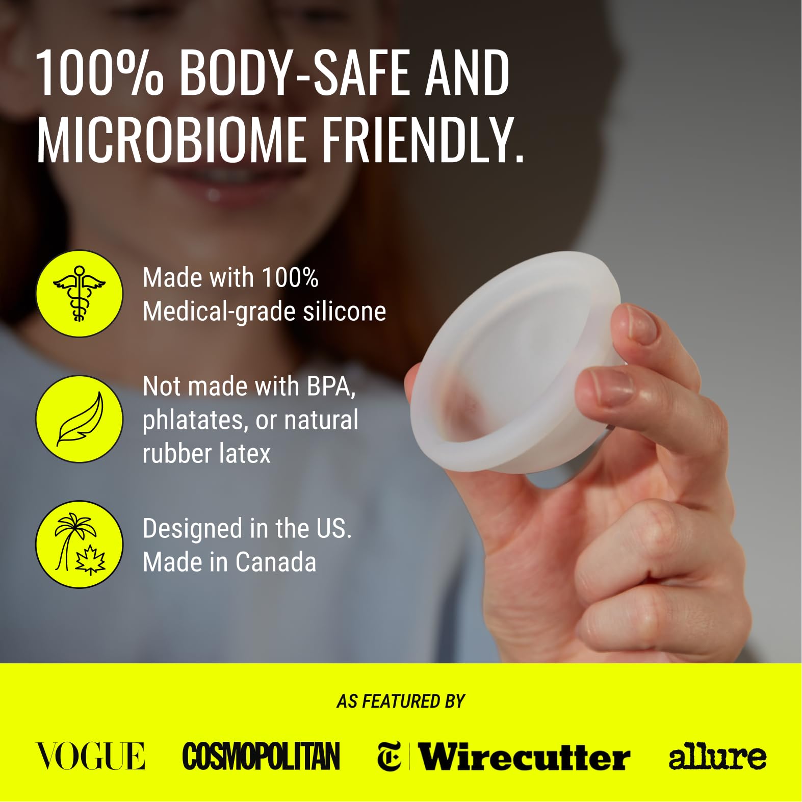 Flex Reusable Disc | Reusable Menstrual Disc | Tampon, Pad and Cup Alternative | Capacity of 6 Super Tampons | Lasts for Years | Includes Carrying Pouch & 2 Free Disposable Discs