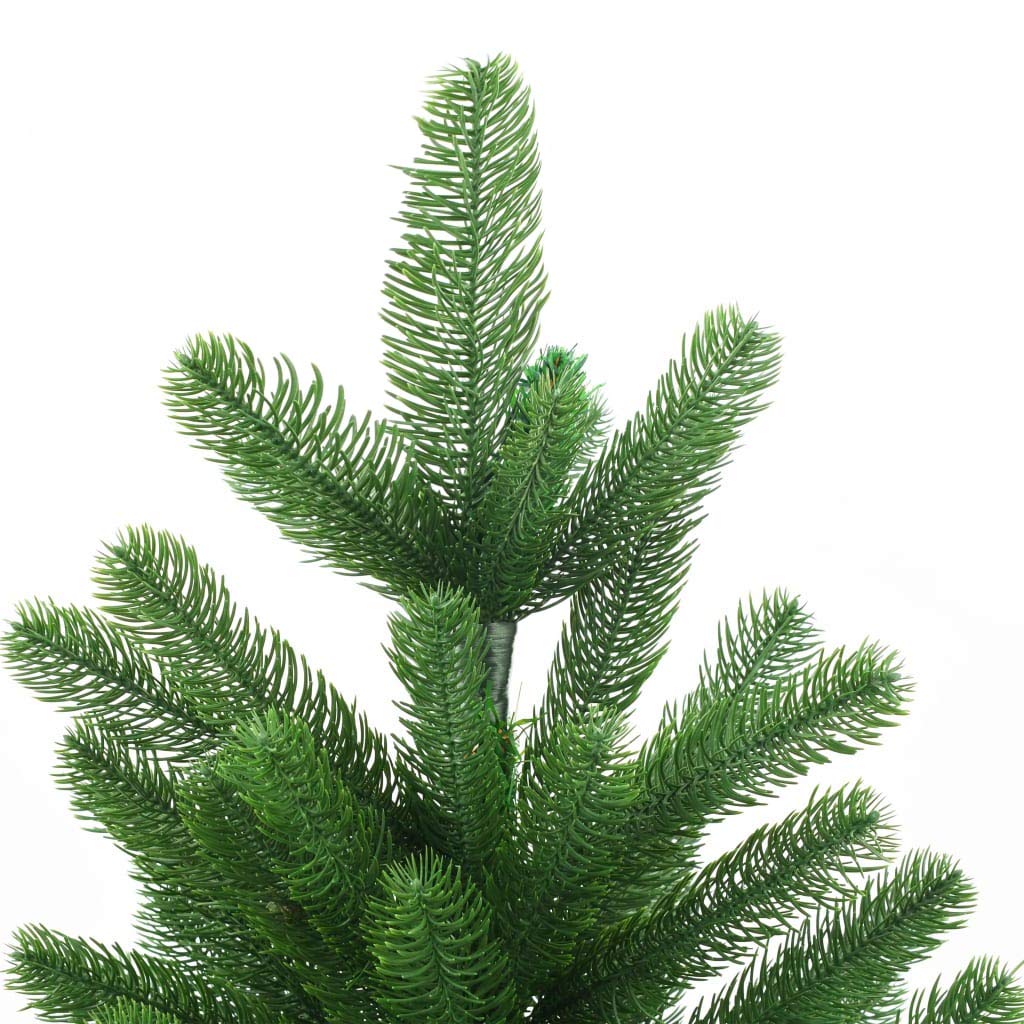 vidaXL Künstlicher Weihnachtsbaum Naturgetreue Nadeln Spritzguss 150 cm Grün