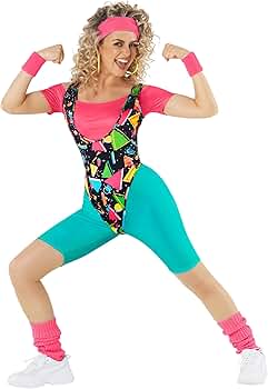 Amazon.com: Morph 80s Workout Outfit for Women 90s Retro
