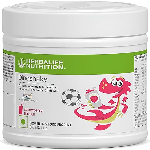 Herbalife Sabor a fresa de mermelada - 7.05 oz Repleto de proteínas, vitaminas, minerales y diversión Mezcla nutricional de bebidas para niños