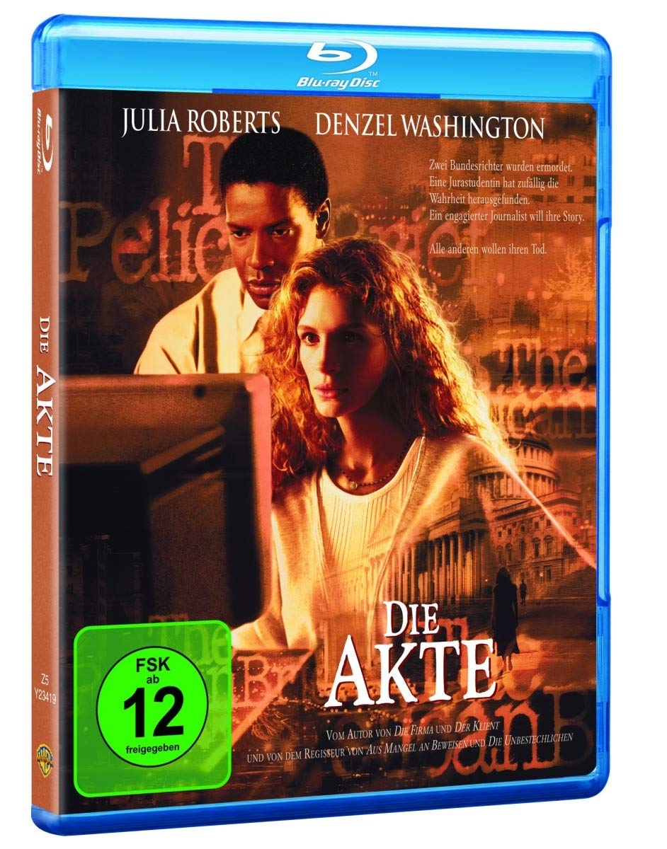 The Pelican Brief [Blu-ray] [German Import]