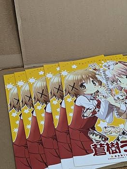 【貴重】蒼樹うめ展 大阪 B2・B3ポスター2種　まどマギ　ひだまりスケッチ 貴重】蒼樹うめ展 大阪 B2・B3ポスター2種 まどマギ ひだまり
