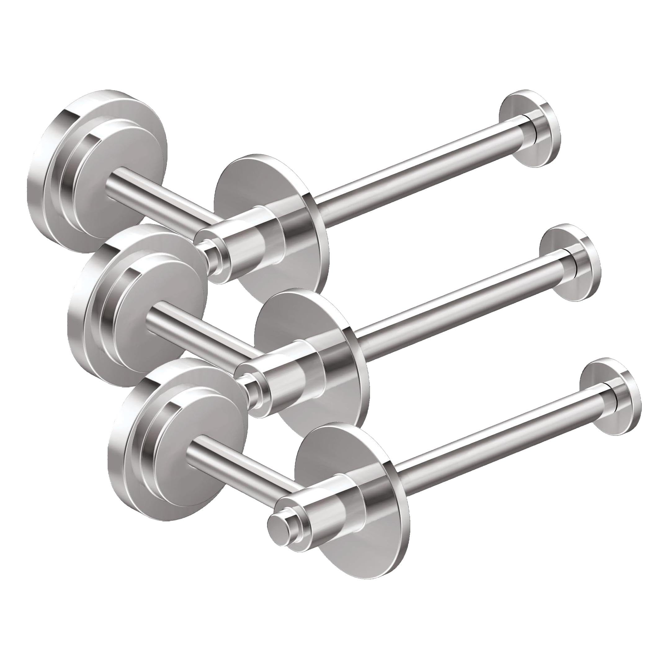 Moen DN0709CH Iso European Single Post Toilet Paper Holder, Chrome — Amazon image 4