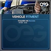 Vista 4 de OEG Parts - Motor de limpiaparabrisas delantero con módulo de tablero de impulsos compatible con Chevrolet Corvette 1997-2004, reemplaza a GM