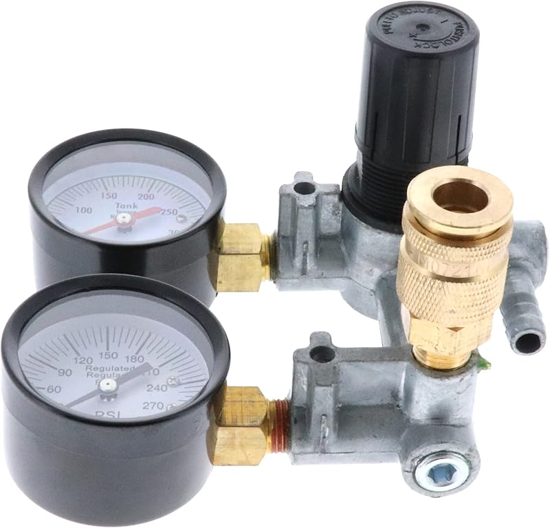 N030566 Regulator/Manifold | Pressure Control Assembly | Durable Metal Housing | Secure Connection | System Maintenance | Replacement Part