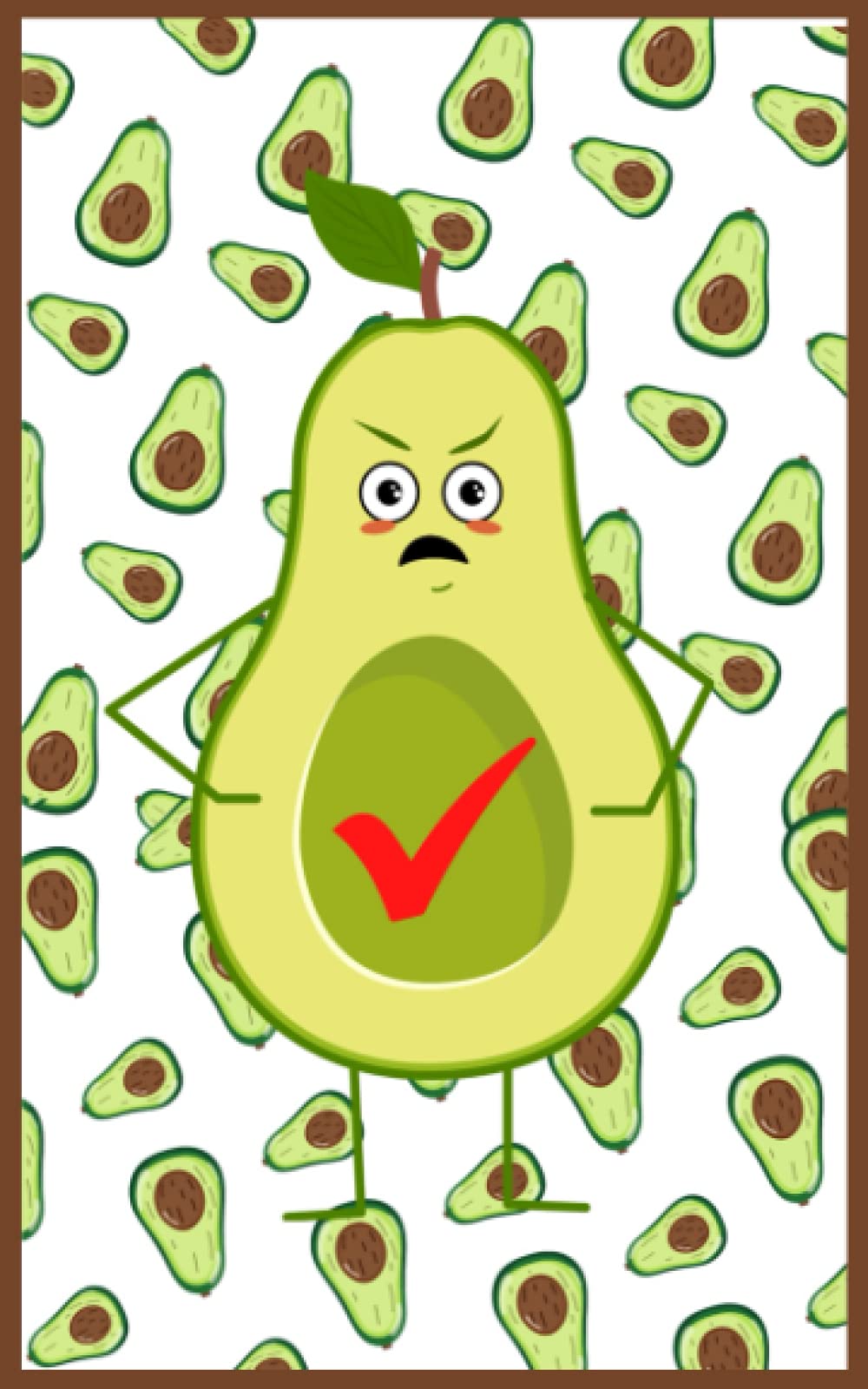 Angry Avocado To Do List Notepad