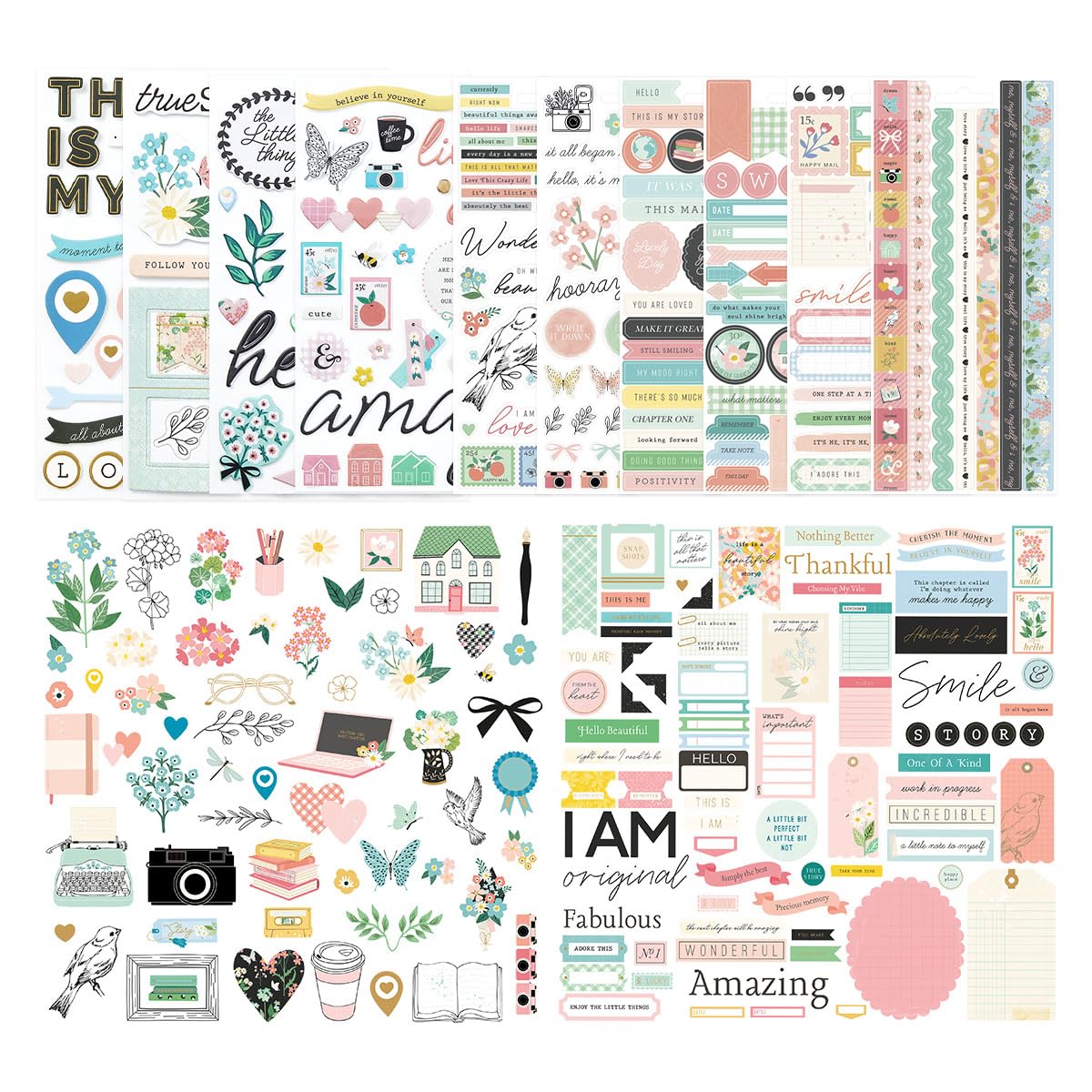 Rosie's Studio Hello It's Me! Embellishment Bundle