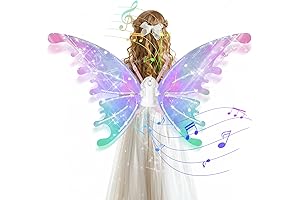 GOLDGE Electric Fairy Wings for Women