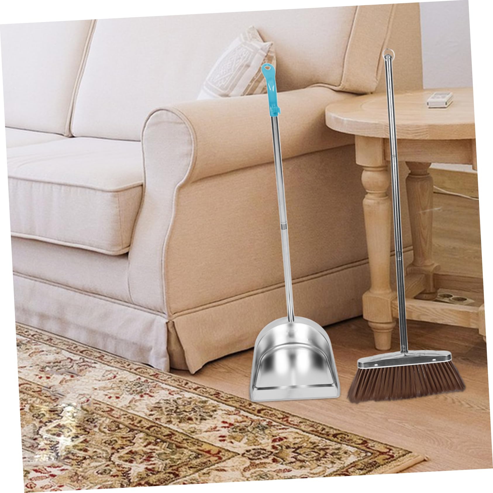 Zerodeko Escoba y Recogedor Herramientas De Limpieza Hogar Dormitorio Escoba Recogedor De Basura Limpiar Suelos